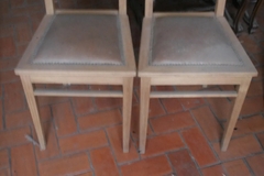 Antiguo Conjunto 6 Sillas De Comedor De Roble Oportunidad!! en internet