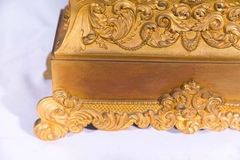 Antiguo Reloj De Bronce Y Petit Bronce. - comprar online