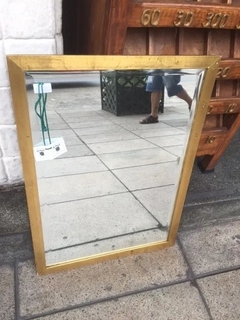 Antiguo Espejo Francés Marco En Madera - comprar online
