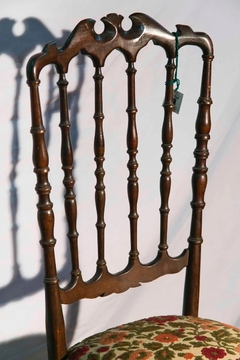 Antiguo Par De Sillas Conjunto De Estilo en internet