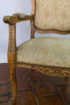 Sillon Franceses De Madera Y Tapizados Living en internet