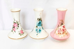 Antiguos Jarrones 3 Piezas. De Porcelana Jarron