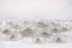 Set De 13 Piezas, Compoteras / Fuentes De Vidrio Vajilla