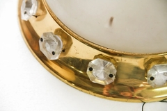 Antiguo Plafon De Cristal Luminaria - comprar online