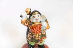Antiguo Muñeco Oriental De Porcelana Sano Figura