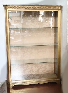 Vitrina Dorada Mármol Cristalero