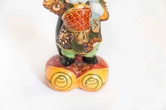 Antiguo Muñeco Oriental De Porcelana Sano Figura - comprar online