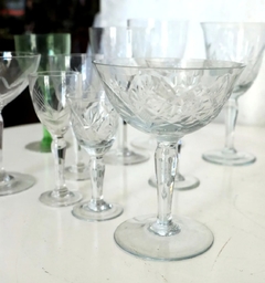 Lote Copas Cristal Completo Vajilla
