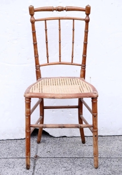 Silla Dormitorio Ingles Esterilla
