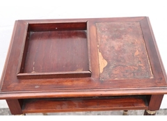 Mesa De Telefono Ruedas Madera Mesita - comprar online