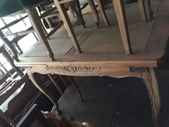 Mesa Provenzal Alas Madera Tallada Comedor - tienda online