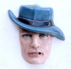 Careta Hombre Sombrero Mascara