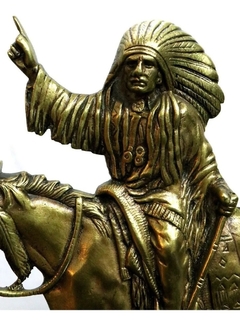 Imagen de Figura Bronce Aborigen Caballo