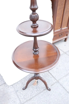 Lampara Inglesa Cajon Madera Velador en internet