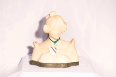 Antigua Estatua / Busto De Mármol Con Base De Marmo Figura en internet