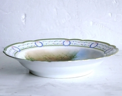 Fuente Porcelana Pintada Renacimiento Vajilla - comprar online