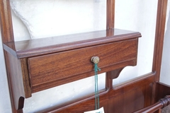 Recibidor Espejo Madera Perchero Ingl - comprar online