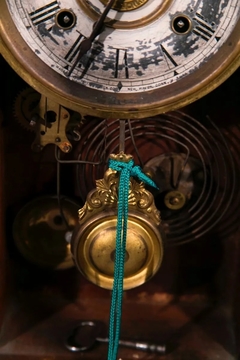 Antiguo Reloj De Madera - La Rueda