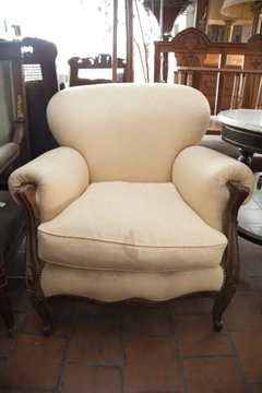 Antiguo Sillon Franceses Muy Buen Estado Tapizado Living