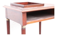 Mesa De Telefono Ruedas Madera Mesita en internet