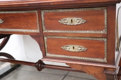 Escritorio Chippendale Madera Marmol
