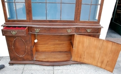 Antiguo Cristalero Madera Vit Inglesa - comprar online