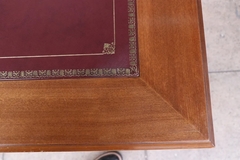 Escritorio Cuero Madera