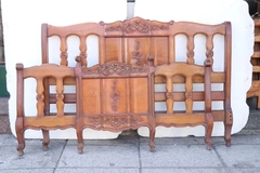 a Cama 2 Plazas Provenzal Madera - comprar online