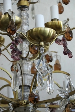 Araña Caireles Fruta Bronce - tienda online