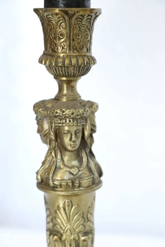 Lámpara Bronce Velador Mujeres - comprar online