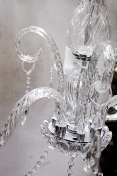 Antigua Araña Vidrio Cristal Caireles - comprar online
