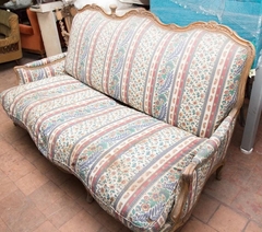 Antiguo Sofa De 3 Cuerpos Frances Living