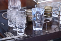 Licorera Cristal Whiskey Vajilla - comprar online
