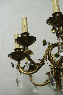 Araña Bronce 12 Luces - comprar online