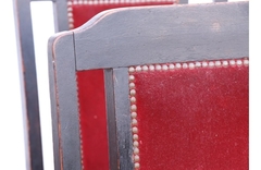 6 Sillas 2 Sillones Pana Roble Conjunto - tienda online