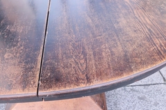 Mesa Comedor Ovalada Madera Alargue - La Rueda