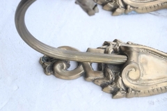 Par Apliques Pared Dorados Bronce - comprar online