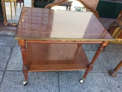Antiguo Carrobar Frances Con Marqueterie en internet