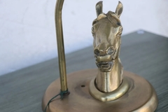 Lámpara Velador Caballo Dorado - comprar online