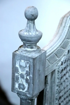 Divan Esterilla Pátina Vintage Blanca - tienda online