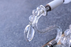 2 Apliques Cristal Delicados Vidrio Aplique - comprar online