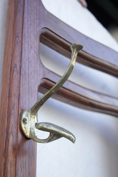 Imagen de Recibidor Espejo Madera Perchero Ingl