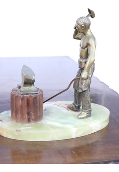 Figura Herrero Petit Bronce Mármol - tienda online