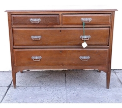 Cómoda Madera Tallada Cajonera