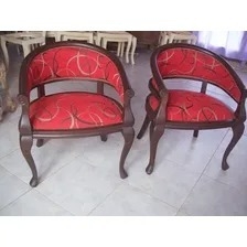 Antig Par Sillones Petit Berger Panna Living - La Rueda