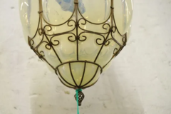 Farol Vidrio Dorado Opal Satinado Lum en internet
