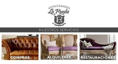 Antigua vitrina / Cristalero con estantes-Antig La Rueda _ L R - comprar online