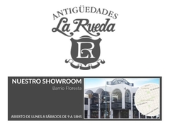 Antigua vitrina / Cristalero con estantes-Antig La Rueda _ L R - La Rueda