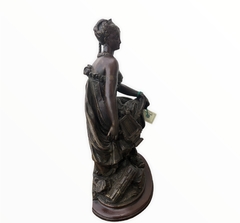 Escultura de Bronce-Antig La Rueda _ L R en internet