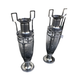 Par de anforas/Vidrios sanos-Antig La Rueda _ L R - comprar online